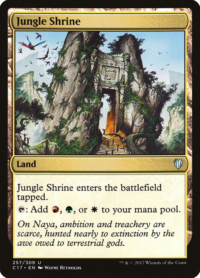 Magic | Jungle Shrine [Commander 2017] | The Nerd Merchant