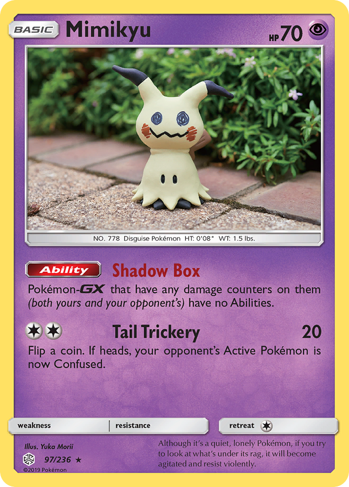 Pokemon| Mimikyu (97/236) [Sun & Moon: Cosmic Eclipse] | The Nerd Merchant