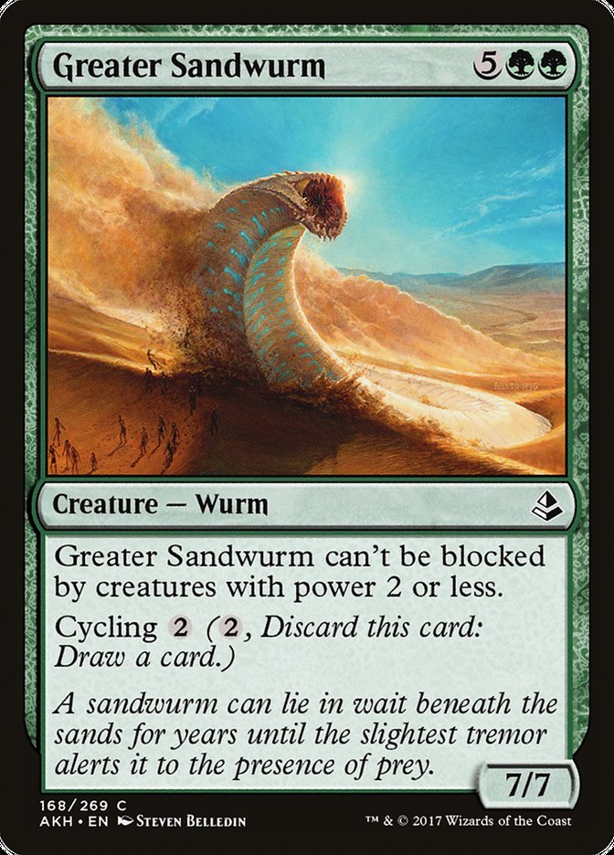 Magic | Greater Sandwurm [Amonkhet] | The Nerd Merchant