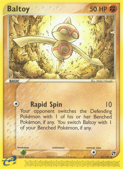 Pokemon | Baltoy (32/100) [EX: Sandstorm] | The Nerd Merchant