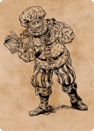 Magic | Volo, Itinerant Scholar Art Card [Commander Legends: Battle for Baldur's Gate Art Series] | The Nerd Merchant