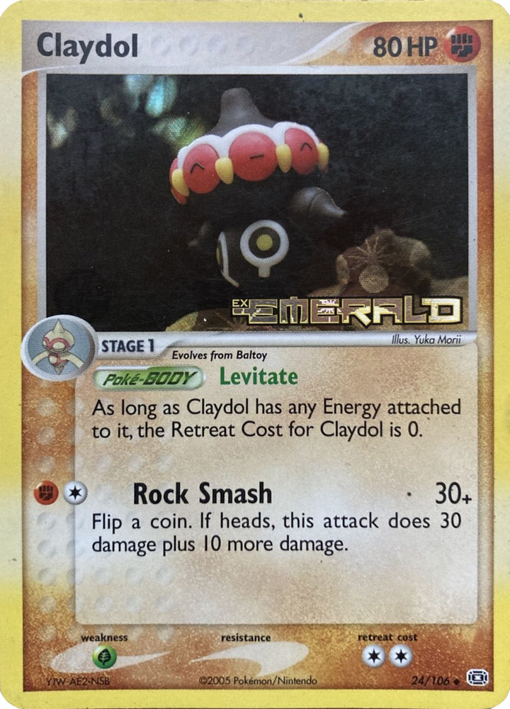 Pokemon | Claydol (24/106) (Stamped) [EX: Emerald] | The Nerd Merchant