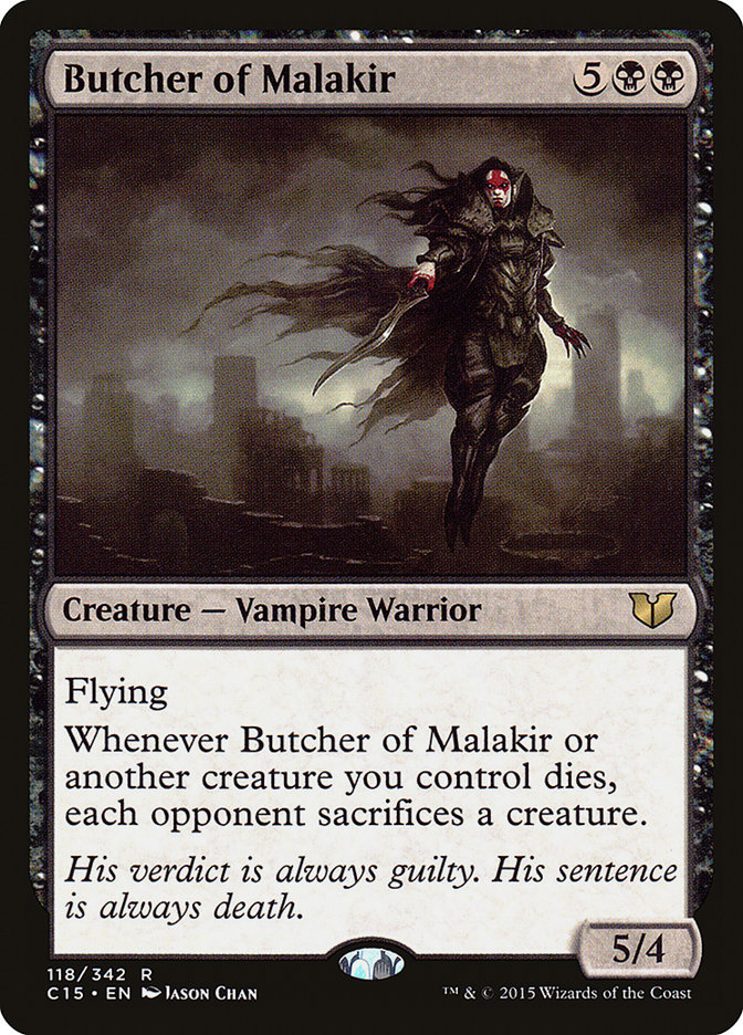 Magic | Butcher of Malakir [Commander 2015] | The Nerd Merchant