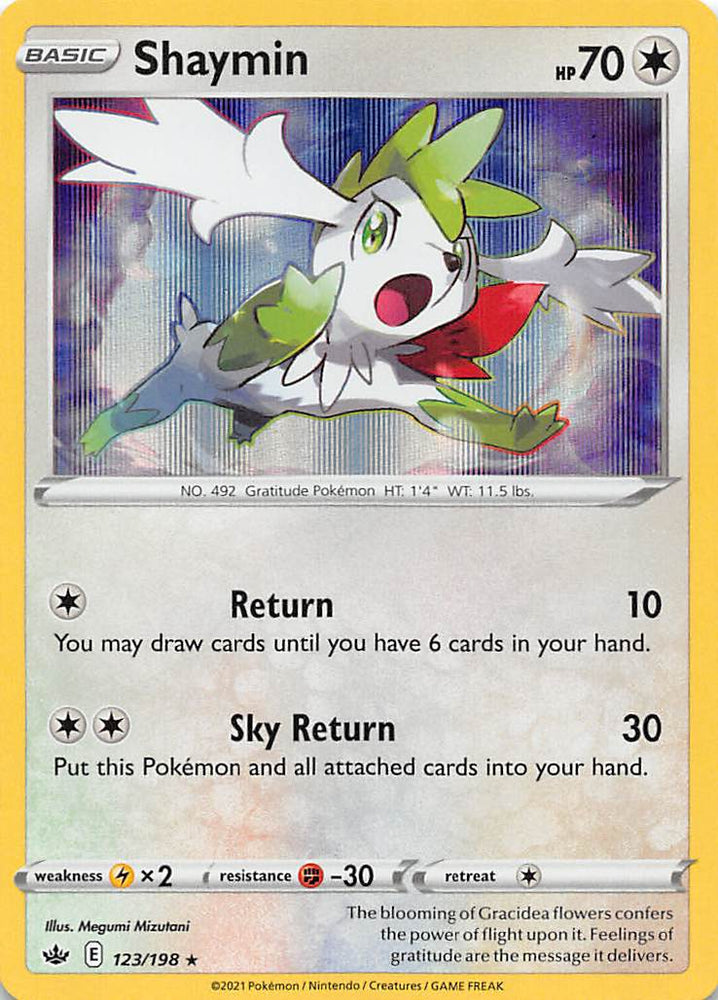 Pokemon | Shaymin (123/198) [Sword & Shield: Chilling Reign] | The Nerd Merchant