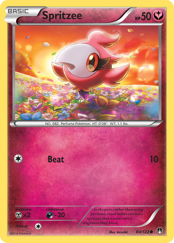 Pokemon | Spritzee (84/122) [XY: BREAKpoint] | The Nerd Merchant