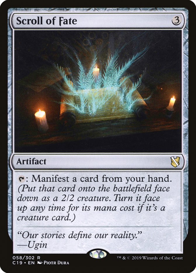 Magic | Scroll of Fate [Commander 2019] | The Nerd Merchant