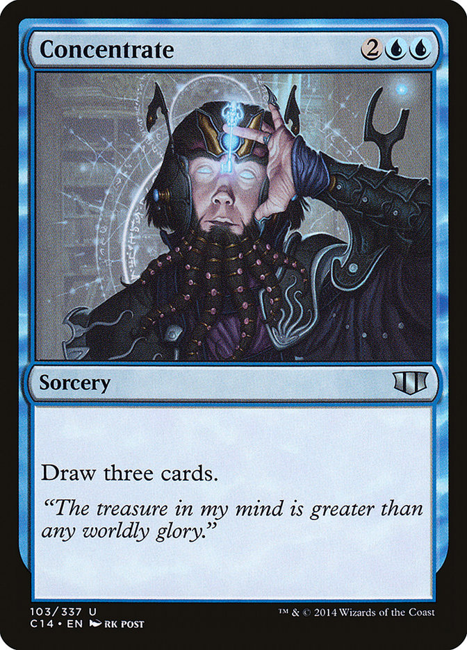 Magic | Concentrate [Commander 2014] | The Nerd Merchant