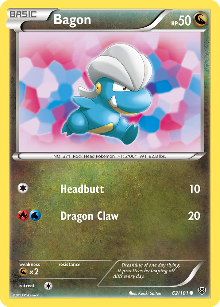Pokemon | Bagon (62/101) [Black & White: Plasma Blast] | The Nerd Merchant
