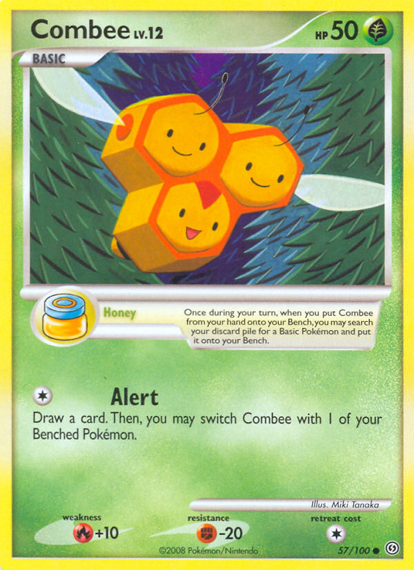 Pokemon | Combee (57/100) [Diamond & Pearl: Stormfront] | The Nerd Merchant