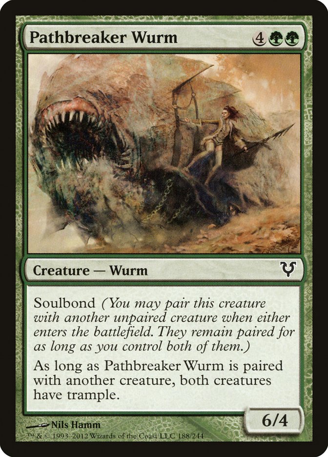 Magic | Pathbreaker Wurm [Avacyn Restored] | The Nerd Merchant