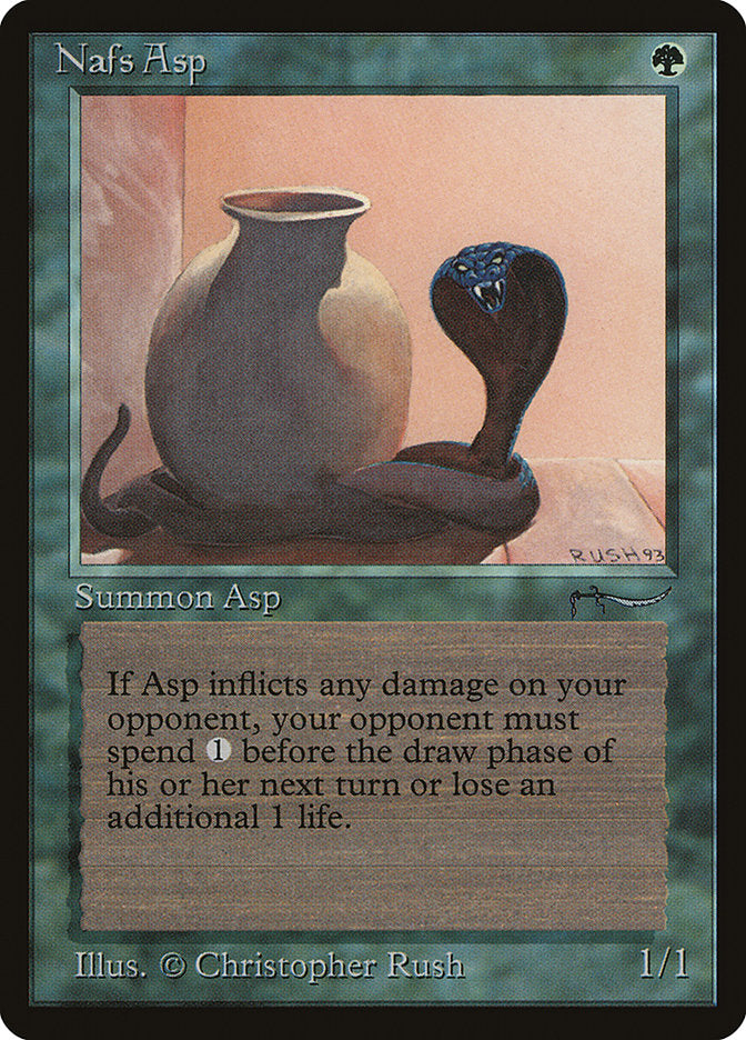 Magic | Nafs Asp (Light Mana Cost) [Arabian Nights] | The Nerd Merchant