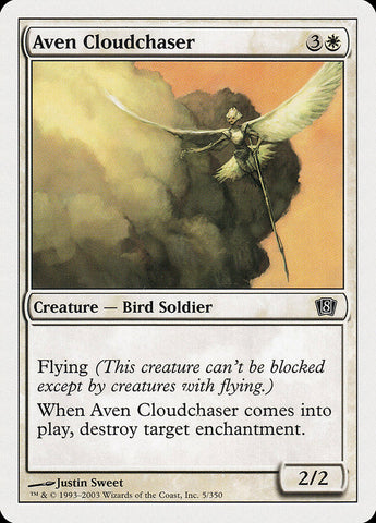 Magic | Aven Cloudchaser [Eighth Edition] | The Nerd Merchant