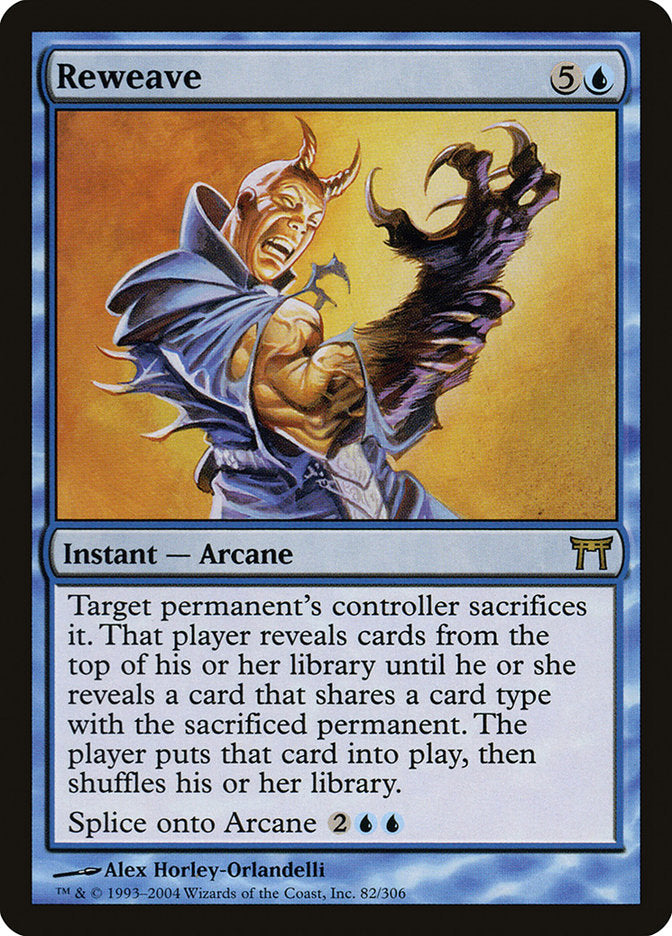 Magic | Reweave [Champions of Kamigawa] | The Nerd Merchant
