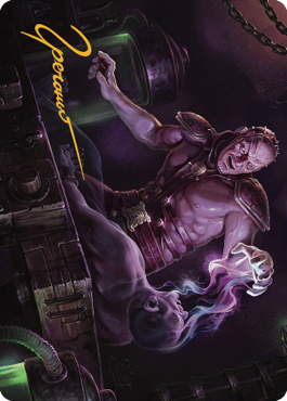 Magic | Jon Irenicus, Shattered One Art Card (37) (Gold-Stamped Signature) [Commander Legends: Battle for Baldur's Gate Art Series] | The Nerd Merchant