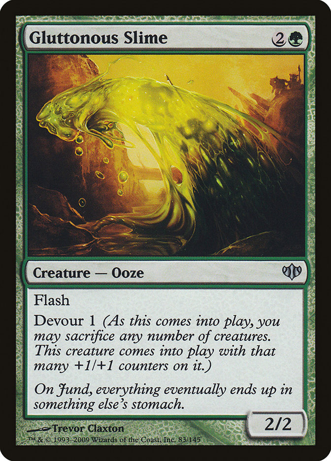 Magic | Gluttonous Slime [Conflux] | The Nerd Merchant