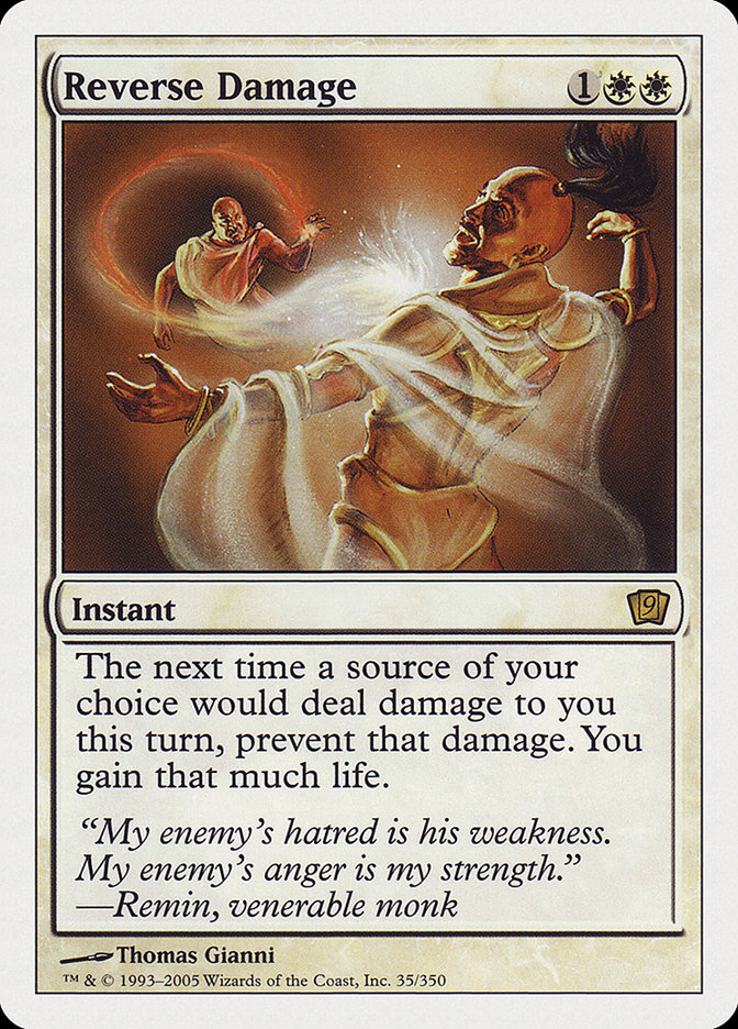 Magic | Reverse Damage [Ninth Edition] | The Nerd Merchant
