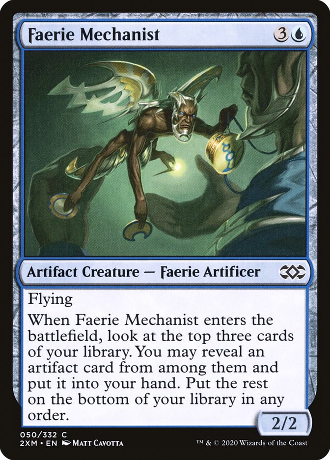 Magic | Faerie Mechanist [Double Masters] | The Nerd Merchant