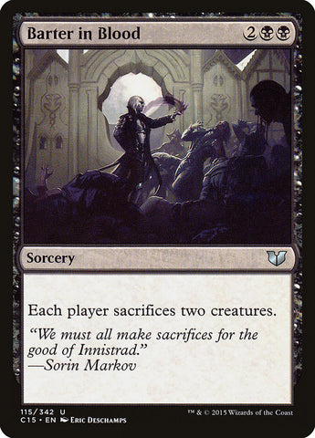 Magic | Barter in Blood [Commander 2015] | The Nerd Merchant