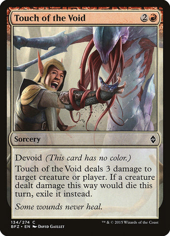 Magic | Touch of the Void [Battle for Zendikar] | The Nerd Merchant