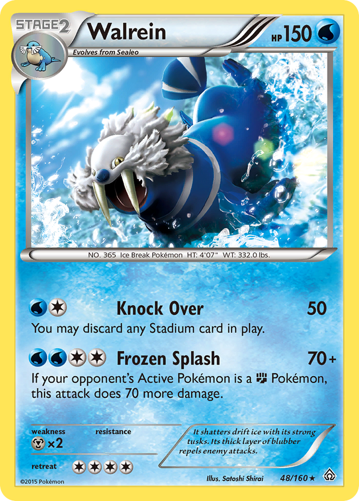Pokemon | Walrein (48/160) [XY: Primal Clash] | The Nerd Merchant