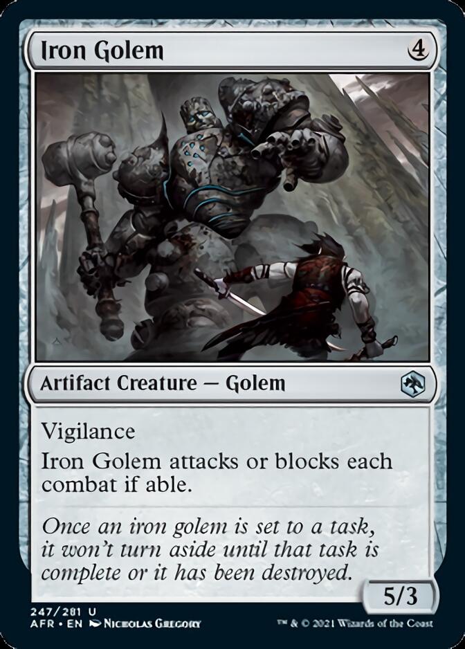 Magic | Iron Golem [Dungeons & Dragons: Adventures in the Forgotten Realms] | The Nerd Merchant