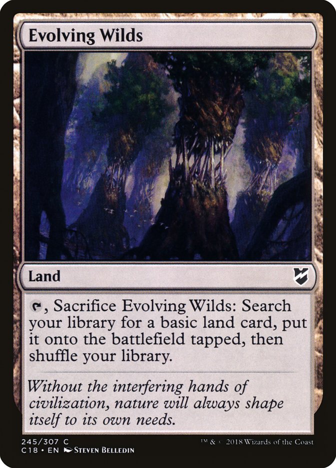 Magic | Evolving Wilds [Commander 2018] | The Nerd Merchant