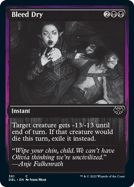 Magic | Bleed Dry [Innistrad: Double Feature] | The Nerd Merchant