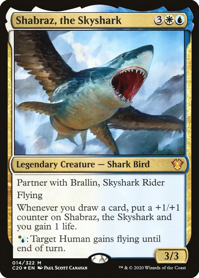 Magic | Shabraz, the Skyshark [Commander 2020] | The Nerd Merchant