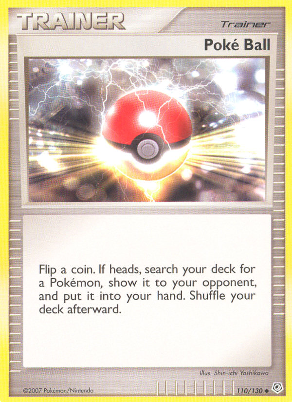 Pokemon | Poke Ball (110/130) [Diamond & Pearl: Base Set] | The Nerd Merchant