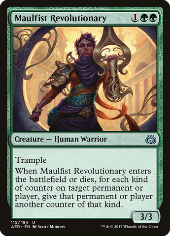 Magic | Maulfist Revolutionary [Aether Revolt] | The Nerd Merchant