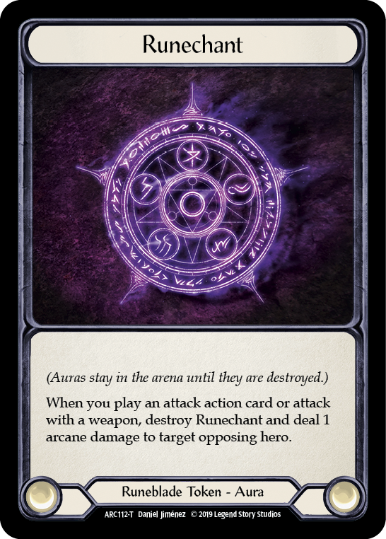 Flesh and Blood TCG | Runechant // Crucible of Aetherweave [ARC112-T // ARC115-T] (Arcane Rising)  1st Edition Normal | The Nerd Merchant
