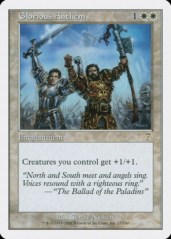 Magic | Glorious Anthem [Seventh Edition] | The Nerd Merchant