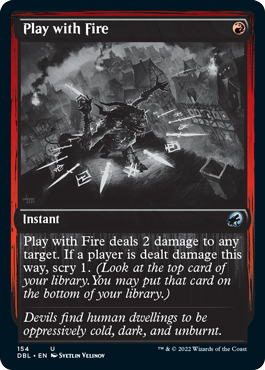 Magic | Play with Fire [Innistrad: Double Feature] | The Nerd Merchant