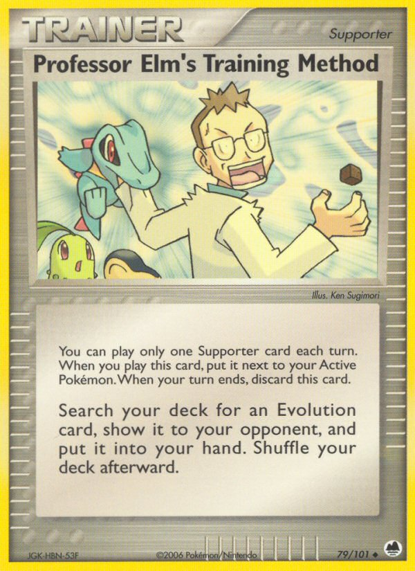 Pokemon | Professor Elm's Training Method (79/101) [EX: Dragon Frontiers] | The Nerd Merchant