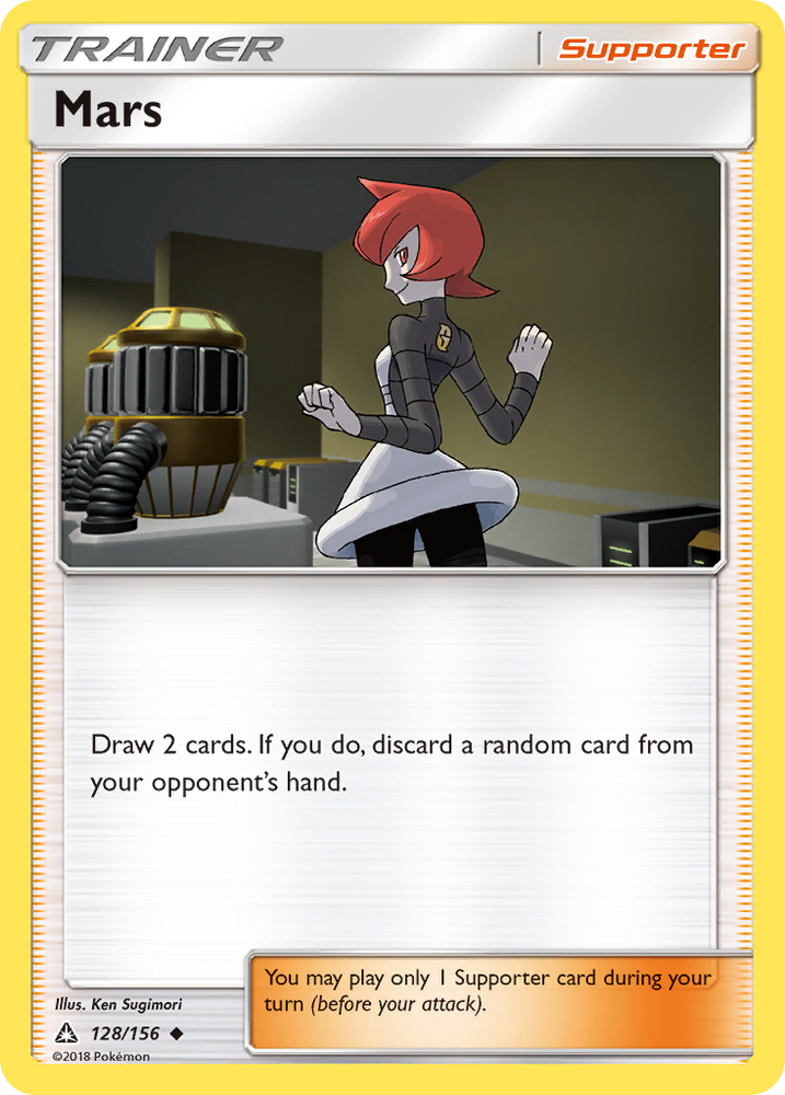 Pokemon | Mars (128/156) [Sun & Moon: Ultra Prism] | The Nerd Merchant