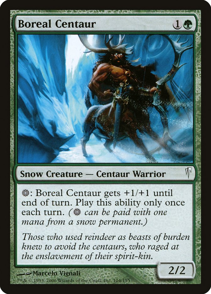 Magic | Boreal Centaur [Coldsnap] | The Nerd Merchant