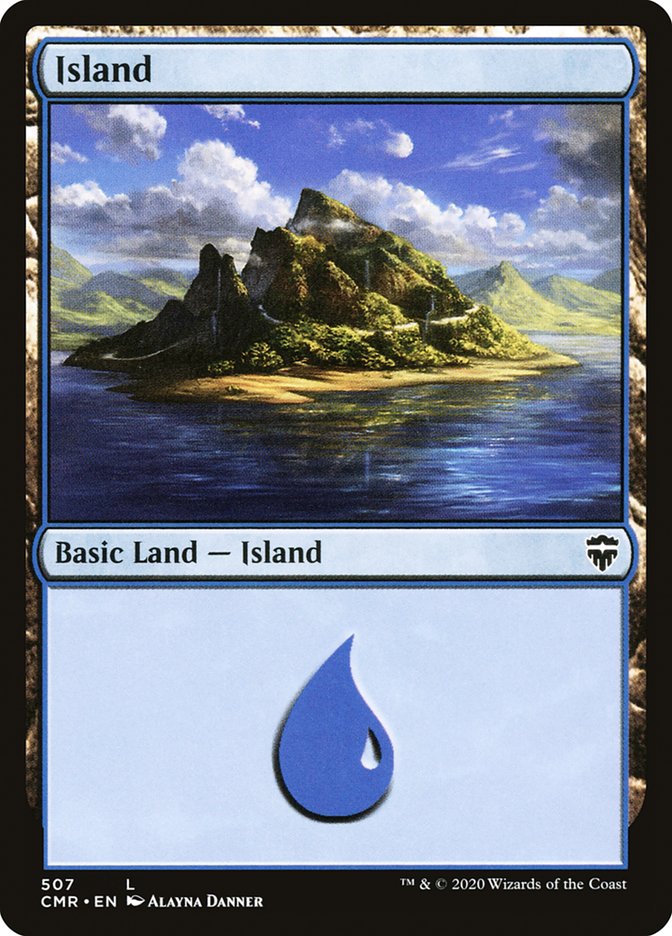 Magic | Island (507) [Commander Legends] | The Nerd Merchant
