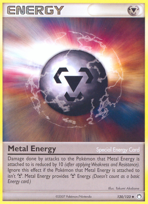 Pokemon | Metal Energy (120/123) [Diamond & Pearl: Mysterious Treasures] | The Nerd Merchant