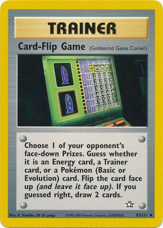Pokemon | Card-Flip Game (92/111) [Neo Genesis Unlimited] | The Nerd Merchant