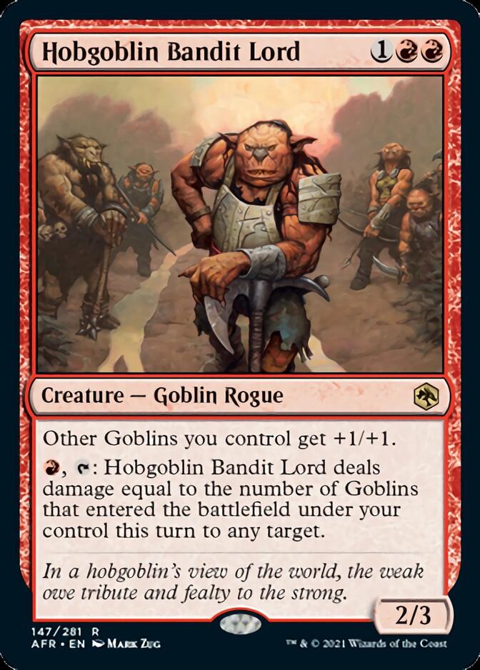 Magic | Hobgoblin Bandit Lord [Dungeons & Dragons: Adventures in the Forgotten Realms] | The Nerd Merchant