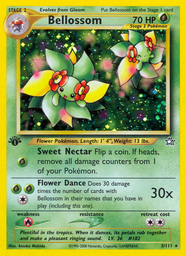Pokemon | Bellossom (3/111) [Neo Genesis 1st Edition] | The Nerd Merchant