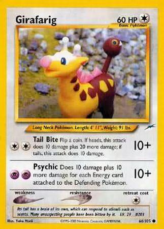 Pokemon | Girafarig (66/105) [Neo Destiny Unlimited] | The Nerd Merchant
