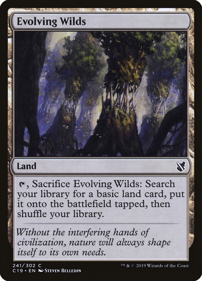 Magic | Evolving Wilds [Commander 2019] | The Nerd Merchant