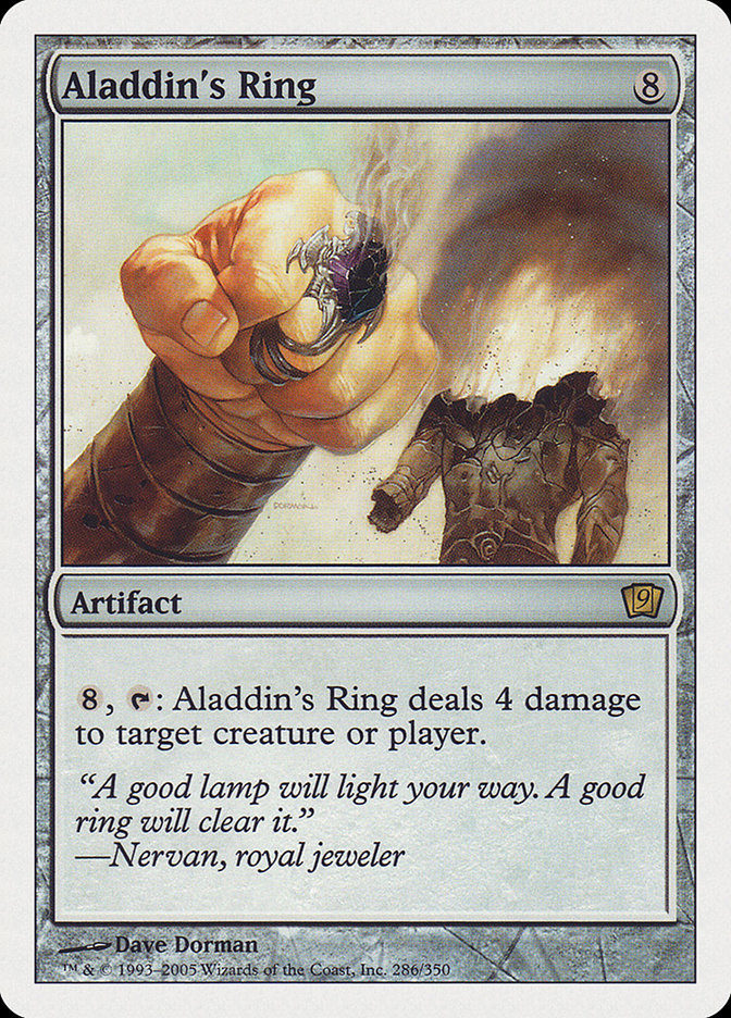 Magic | Aladdin's Ring [Ninth Edition] | The Nerd Merchant
