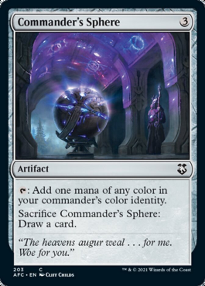 Magic | Commander's Sphere [Dungeons & Dragons: Adventures in the Forgotten Realms Commander] | The Nerd Merchant
