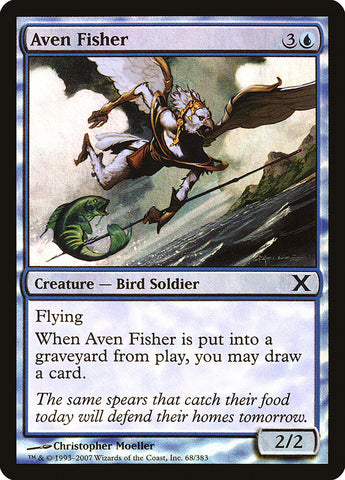 Magic | Aven Fisher (Premium Foil) [Tenth Edition] | The Nerd Merchant