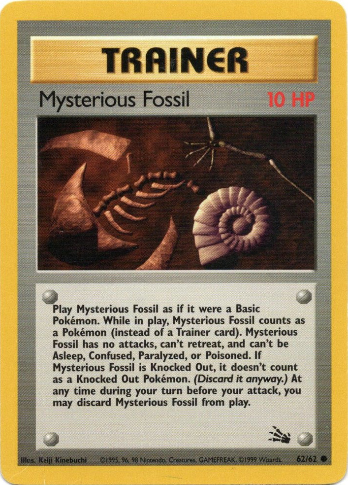Pokemon | Mysterious Fossil (62/62) [Fossil Unlimited] | The Nerd Merchant