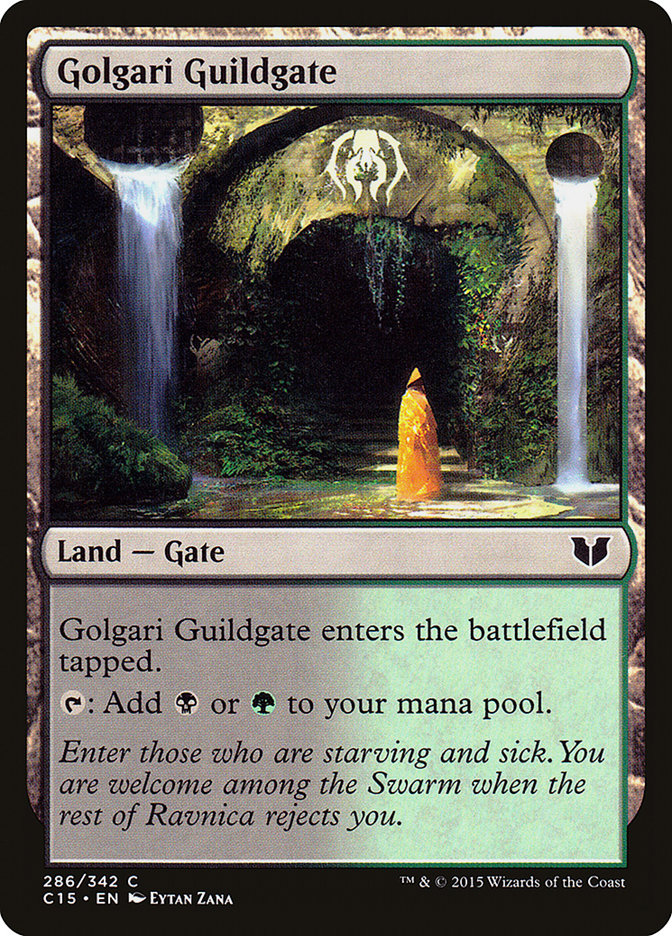 Magic | Golgari Guildgate [Commander 2015] | The Nerd Merchant