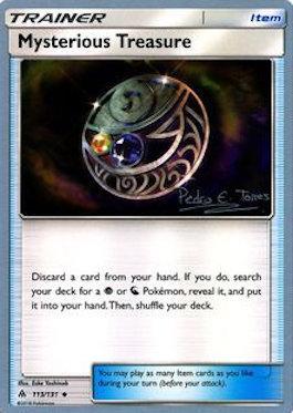 Pokemon | Mysterious Treasure (113/131) (Dragones y Sombras - Pedro Eugenio Torres) [World Championships 2018] | The Nerd Merchant
