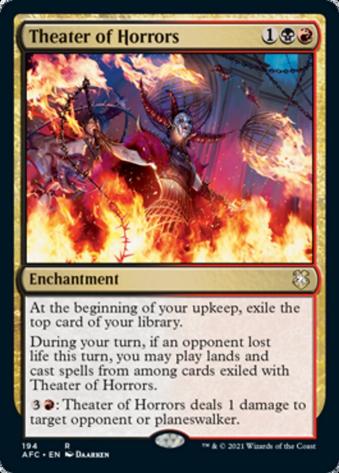Magic | Theater of Horrors [Dungeons & Dragons: Adventures in the Forgotten Realms Commander] | The Nerd Merchant